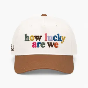 How lucky are we Hat Adjustable Stylish Cowboy Hat for Women - Outdoor Hats with Comfortable Fit, All-Season Casual Style, Ideal for Outdoor Activities, Adjustable Stylish Hat