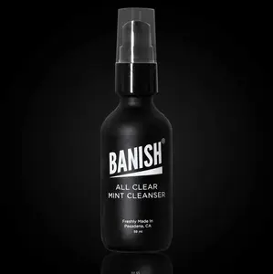 Banish All Clear Mint Cleanser for Acne & All Skin Types - Brightening Facewash