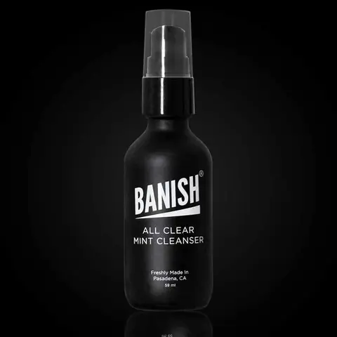Banish All Clear Mint Cleanser for Acne & All Skin Types - Brightening Facewash