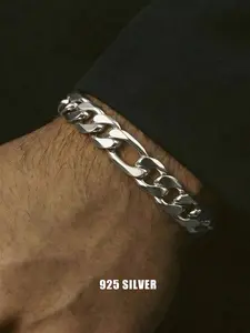 Men's Figaro bracelet, unisex, 18K gold-plated, 925 sterling silver-plated brass, 6/8/10/12mm, suitable for everyday wear, holidays, as a gift, and parties.