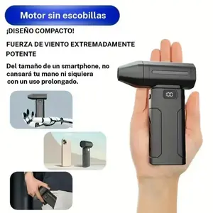 108,000 RPM Cordless Electric Air Blower – 6-Speed Mini Dust Cleaner with Fast Charging for Computers, Keyboards, Cars, Home & Outdoor Use