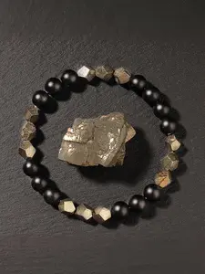 Natural Stone Beaded Healing Crystal Bracelet, Chakra Healing Crystals, Unisex Chakra Balance Energy Bracelet, Fashion Jewelry Accessories for Men & Women