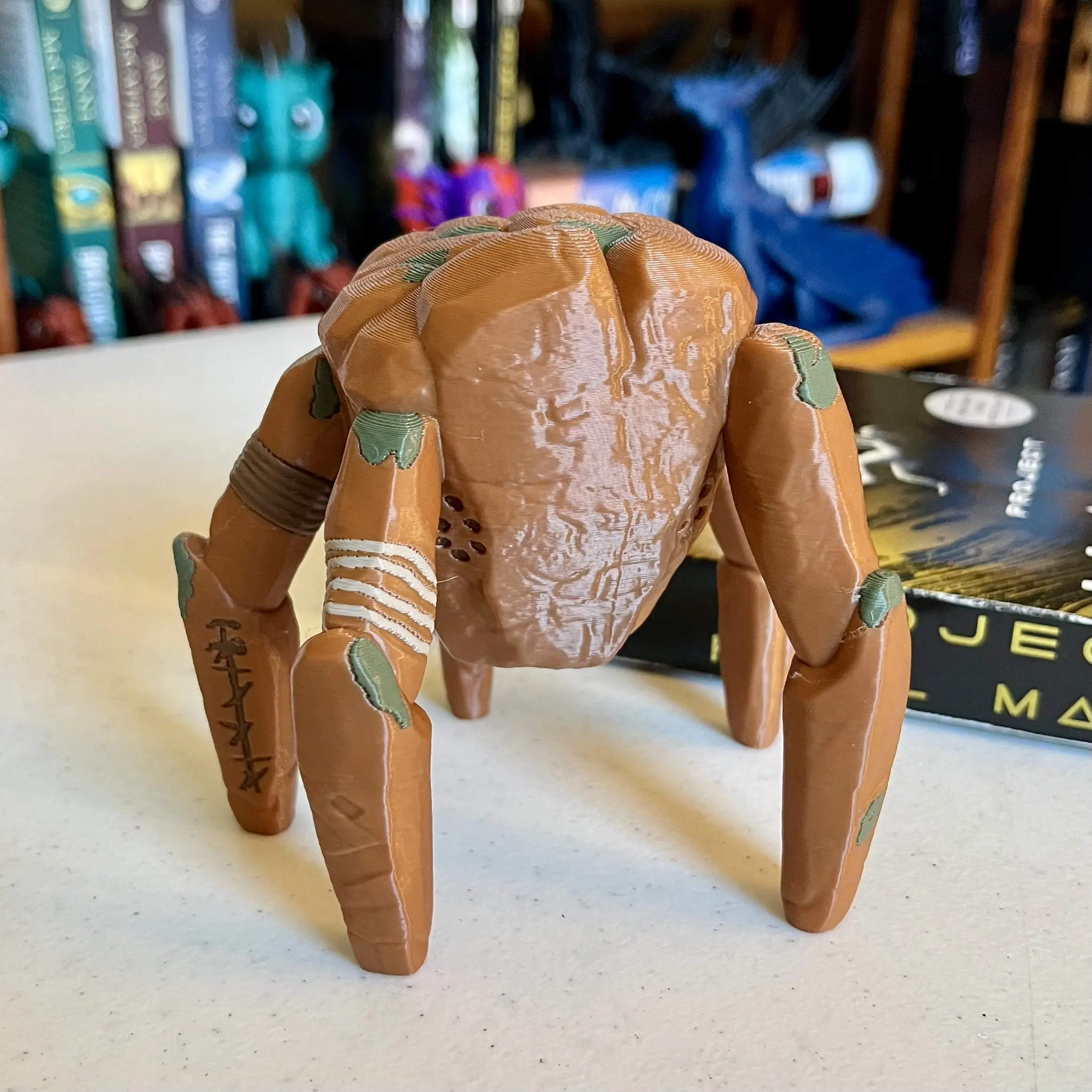 Movie Accurate Rocky the Alien Bookshelf Decor - Cute Rocky Based Lifeform Figure - 3D Printed Decor