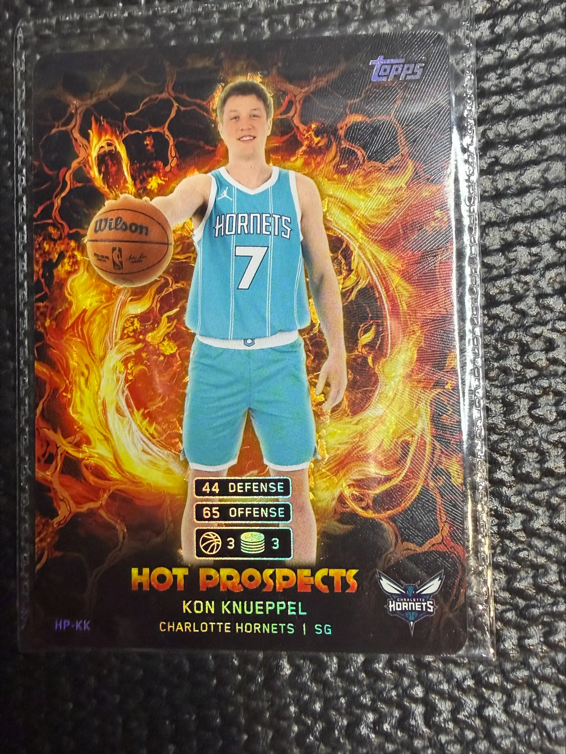 2025 Topps Match Attax Kon Knueppel RC Rookie Hot Prospects