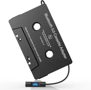 Car Bluetooth Cassette Reciver, Tape Player BT 5.0 Cassette Aux Adapter with Hands-Free