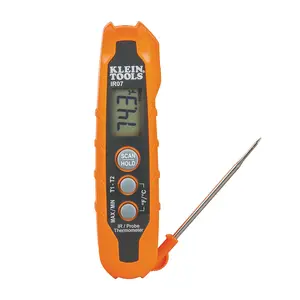 Tools IR07 Dual Infrared (IR) and Probe Pocket Size LCD Digital Thermometer