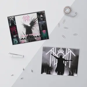 Sleep Tuken Must Have 2026 Wall Calendar, 2026 Music Band Sleep Wall Calendar, Trending Band SlieepToken Live 2026 Calendar, Gift For Fans