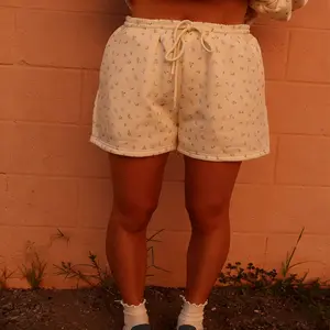 Blue Ditsy Cloud Shorts