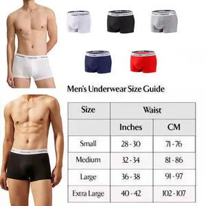 3 Pcs CK Men's Soft Cotton Stretch Boxer Briefs Trunks Classic Fit Menswear Underwear White Grey Black