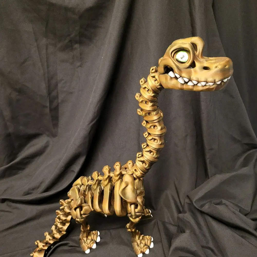 3D-Printed Brachiosaurus Figurine - Collectible Dinosaur Model for Kids, Home Decor