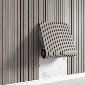 Self-Adhesive 3D Texture Wallpaper, 15.75x118.11 Inch Thick Large Size, Easy Peel & Stick, Living Room TV Background Wall Decor