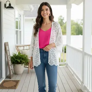 DAYDREAM LAYERS CROCHET CARDIGAN