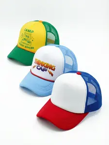 Dustin Henderson Baseball Cap Cosplay TV Odd Matter Roleplay Casual Outdoor Breathable Cap Costume Props Men Halloween Headwear Graphic Trucker Hat