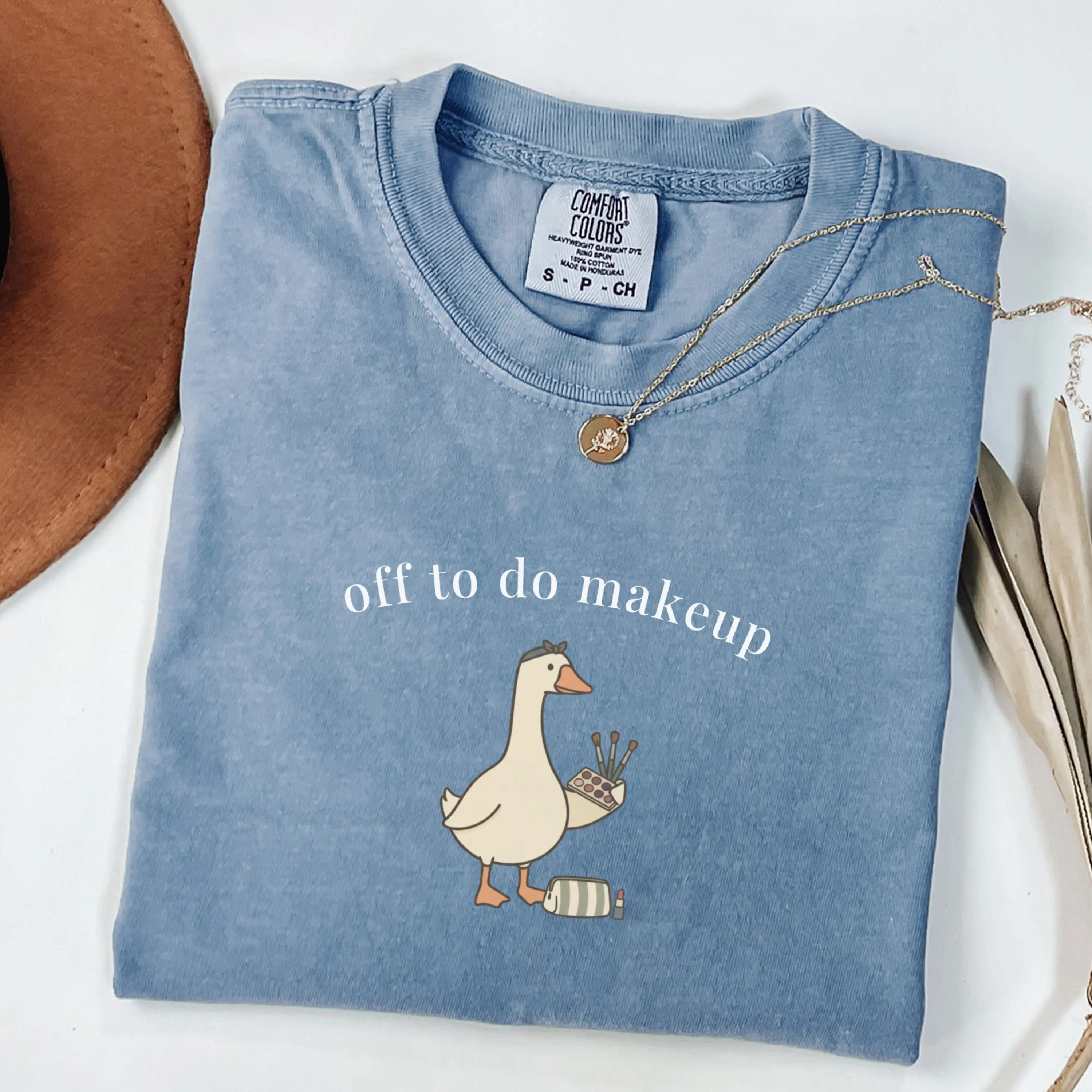 Comfort Colors® Funny Makeup Artist Goose Shirt, MUA Shirt, Makeup Lover Gift, Makeup Artist Mothers Day Gift, Cute Beauty Tee