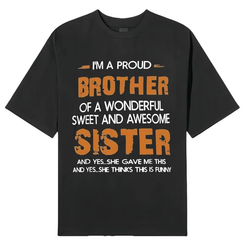 Men's Round Neck Short-Sleeve Graphic T-Shirt - Witty Sarcastic Message, Bold Humorous Quote Slogan, Casual Spring Summer Menswear Statement Top