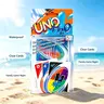 UNO H2O Waterproof Plastic Card Game - Splashproof Water Play Toy, Ages 7+, Summer Essential for Pool Beach Family Parties, Kids & Adults