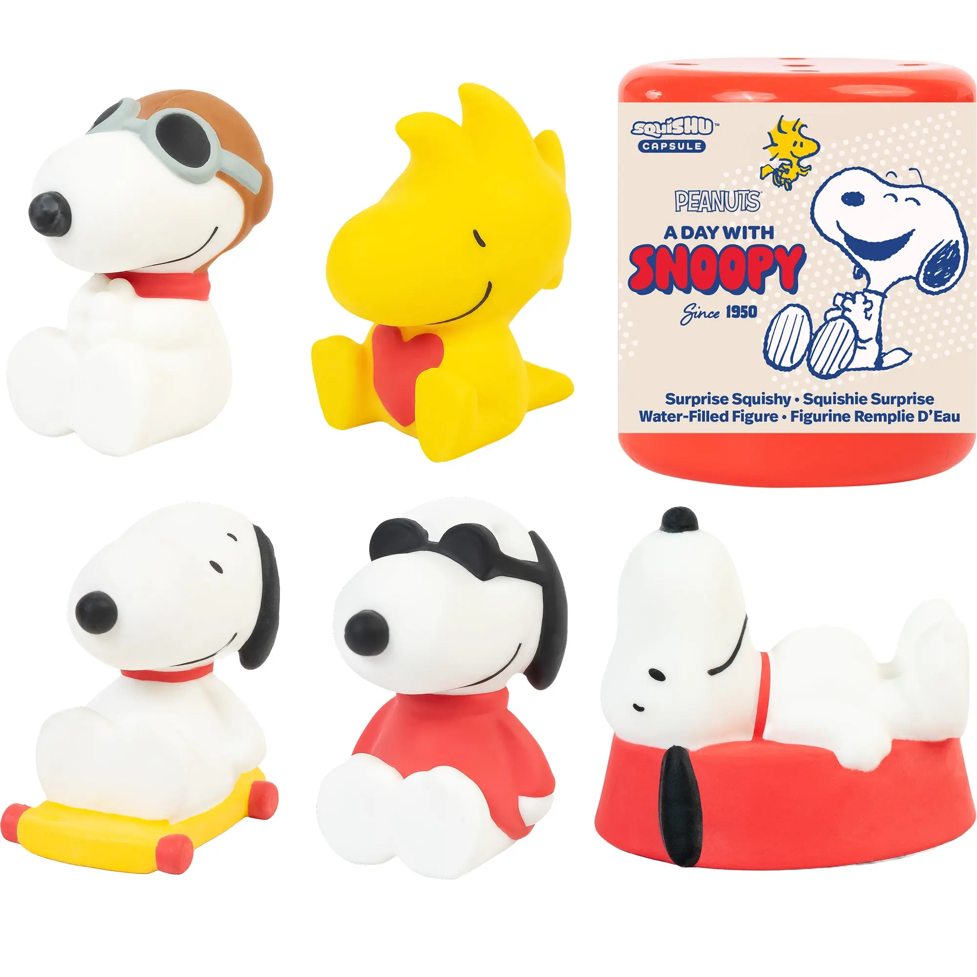 Peanuts SquiSHU Capsule - A Day with Snoopy (Series 1)