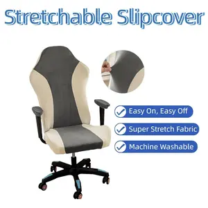 Gaming Chair Cover Only (Not Full Chair) - Elastic Stretch Seat Slipcover - Thickened Washable Computer Office Chair Cover For Home Office