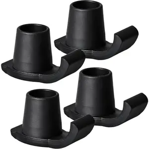 4 Pack Walker Skis Glides For Folding Walkers, Essentials Universal Walker Accessories For Seniors, Mobility Aid Accessory For Seniors