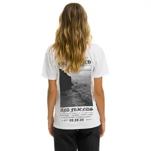 CHAD SMITH DREAMLAND LA FIRES BENEFIT CREW TEE - WHITE