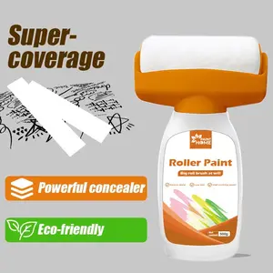Lightweight Wall Paint Roller, Water-Based Odorless Latex Paint, Home Repair Paint, Self-Spray Paint, Easy Application