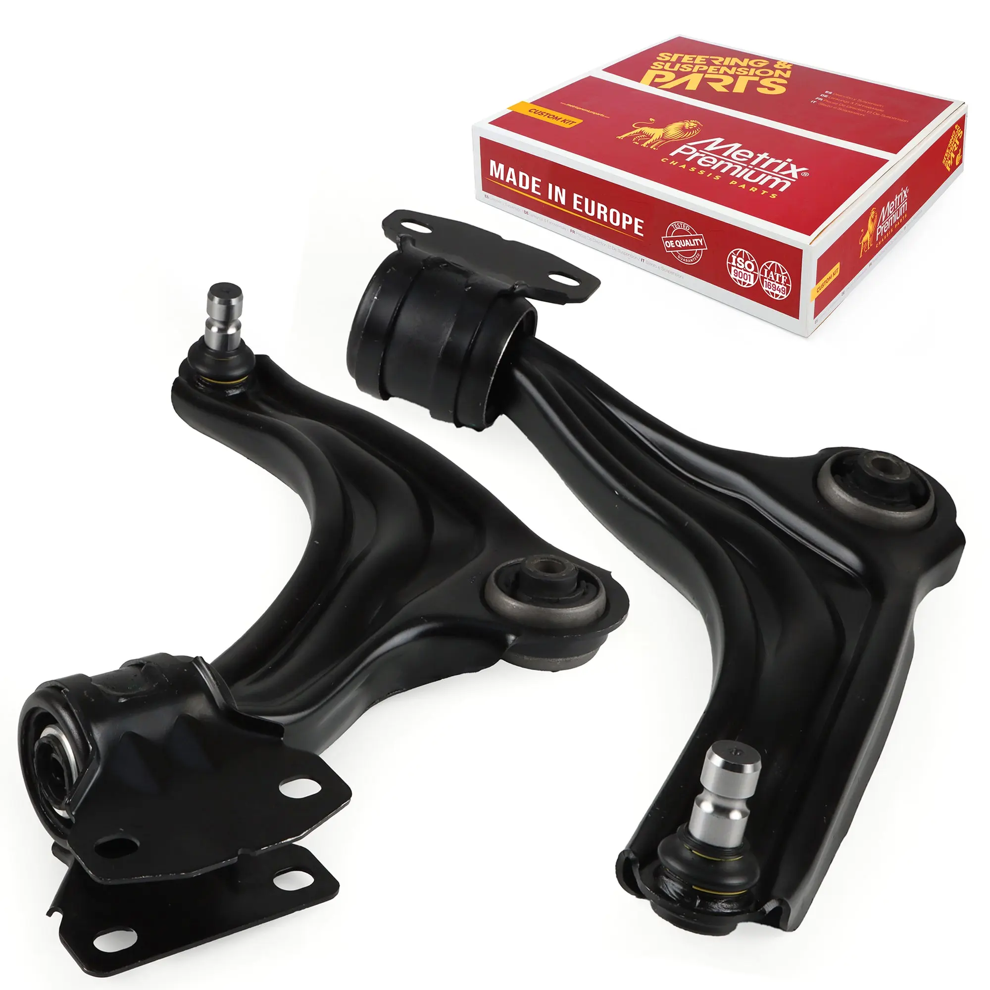 2 PC Front Left & Right Lower Control Arm and Ball Joint Assembly Kit 91310MT