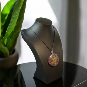 Amethyst Metatron Orgone Reiki Healing Pendant | EMF Protector | Reiki Necklace