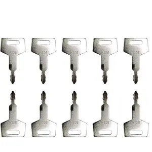 10/5/1PCS H806 Keys for Excavator & Track LoaderEasy To Use Practical Durable BU1698X2