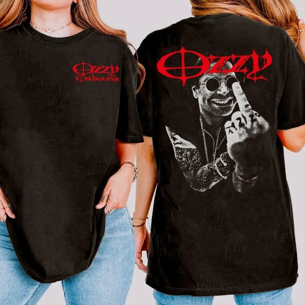 Vintage Prince of Darkness Ozzy TShirt, Rest In Peace Ozzy, Vintage Rock Band Tee, Heavy Metal Shirt