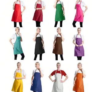 1/2PCS Oil-Proof with Pockets Kitchen Apron, Kitchen Cooking Aprons - Dirt-Resistant Waist Apron and Waist-Length for Cooking and Catering, Unisex Kitchen Supplies Kitchen Workwear For Home Kitchen Cooking, Chef, Outdoor BBQ And Painting
