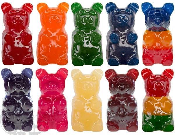 The Giant 5-Pound Gummy Bear - Multiple Flavors, Big Gummy Foods, Candy Snack Challenge, Made In USA