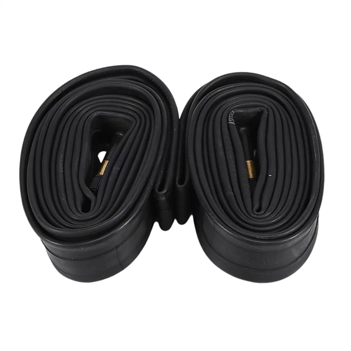 Road Bike Inner Tubes (2 Pack), Premium Rubber Multi-Size for 700x35c-43c Tires, SV48mm Schrader Valve, Road Cycling Gear, Ozone Resistant, Sv48mm Valve, Accessories, 700X35c/38C/40C/43C Sizes, 700X35-38-40-42-43C, Anti-Aging, Better Sealing, Bikes, Compo
