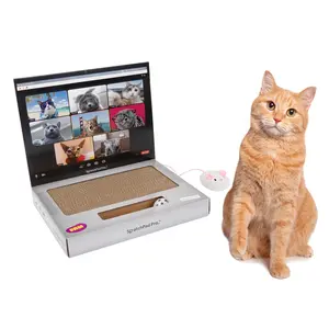 ScratchPad Pro Cardboard Laptop Cat Scratcher | Funny & Functional Cat Toy for Indoor Cats ScratchPad Pro Cardboard Laptop Cat Scratcher | Funny & Functional Cat Toy for Indoor Cats