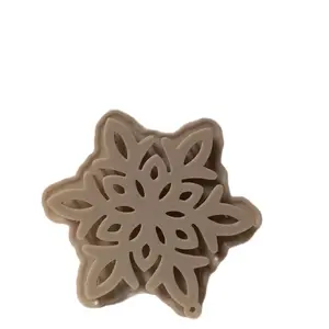 3D Printed Snowflake Ornament - Intricate Design for Festive Decorations