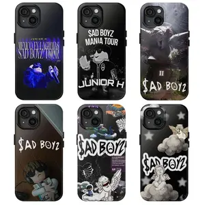 Sad Boyz Phone Case For iPhone 17 16 15 14 13 12 11 Pro Max Plus Air And Galaxy S25 S24 S23 S22 Ultra Plus FE Edge Sad Boyz 4 Life junior Phone Case Unique Gift For Christmas Birthday