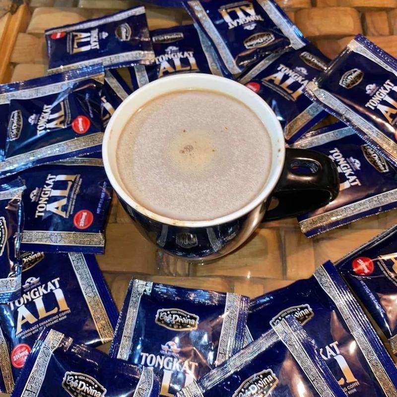 Tongkat Ali Performance Enhancing Coffee with 100% Organic Reishi Beverage Natural Ginseng Drink