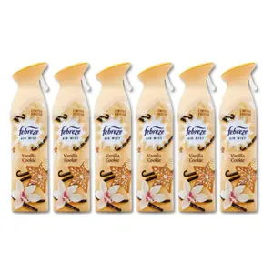 Febreze Air Mist Air Freshener Vanilla Cookie Limited Edition (6 PACK)