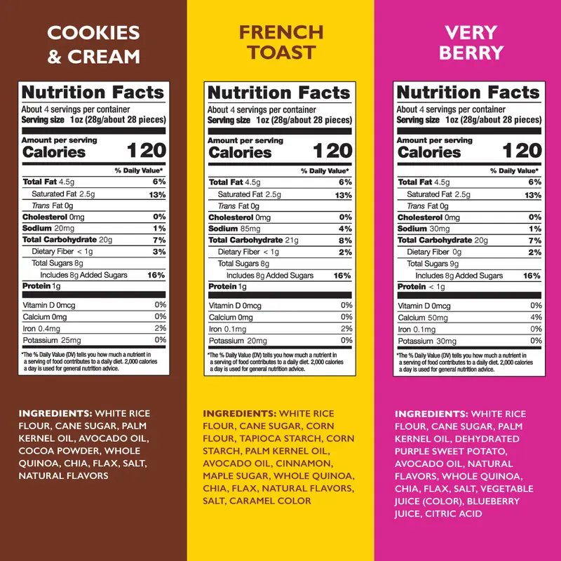 6 Pack - Drizzilicious Mini Rice Cakes Variety Pack 4oz 6 Pack - Drizzilicious Mini Rice Cakes Variety Pack 4oz