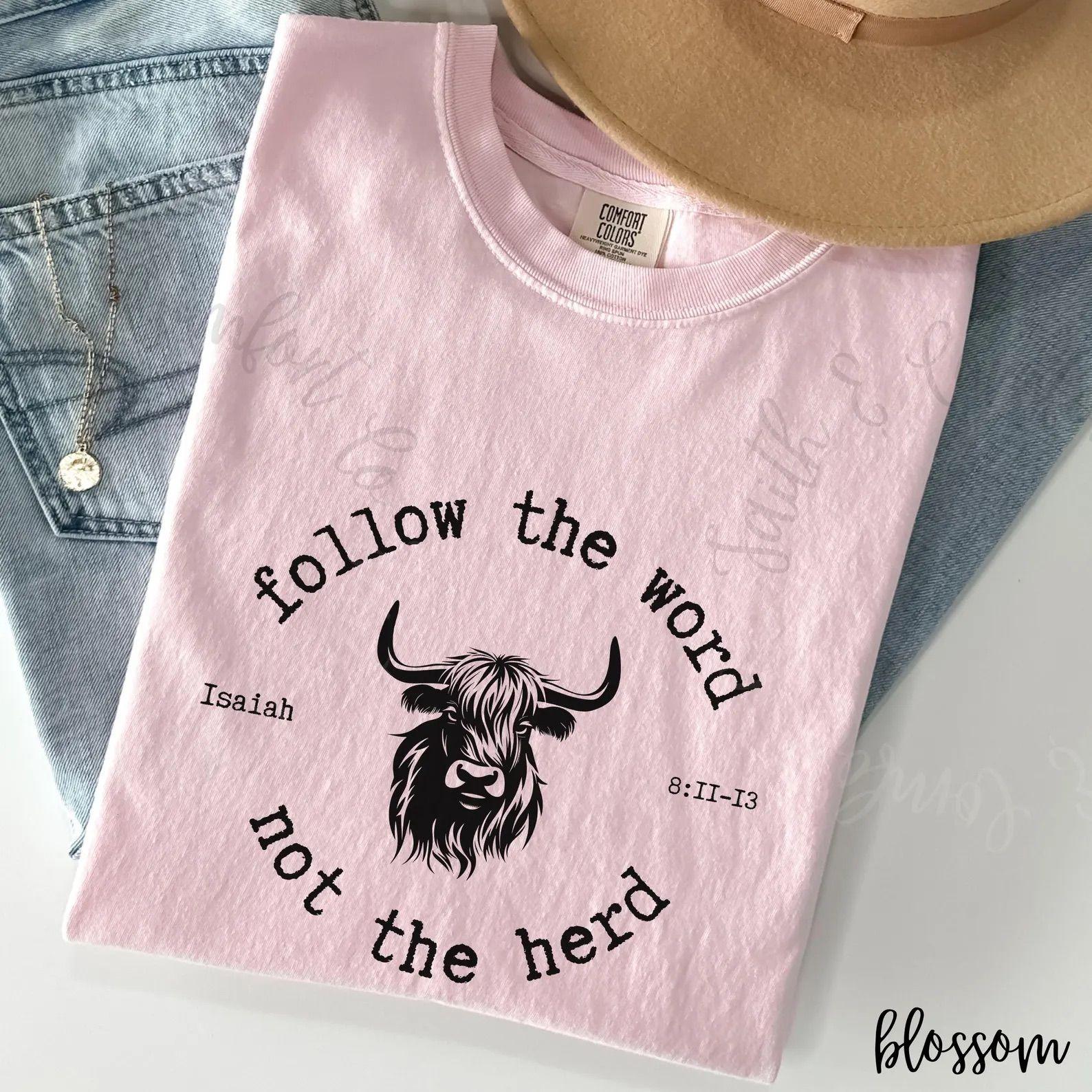 Faith Highland Cow Shirt Comfort Col &hellip;