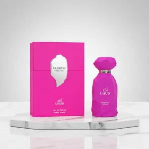 ARABIYAT PRESTIGE Uhud 3.4FL.OZ EDP Spray for Women - Gourmand Fragrance with Vanilla Honey & Caramel Notes Arab Perfume Edp Scents