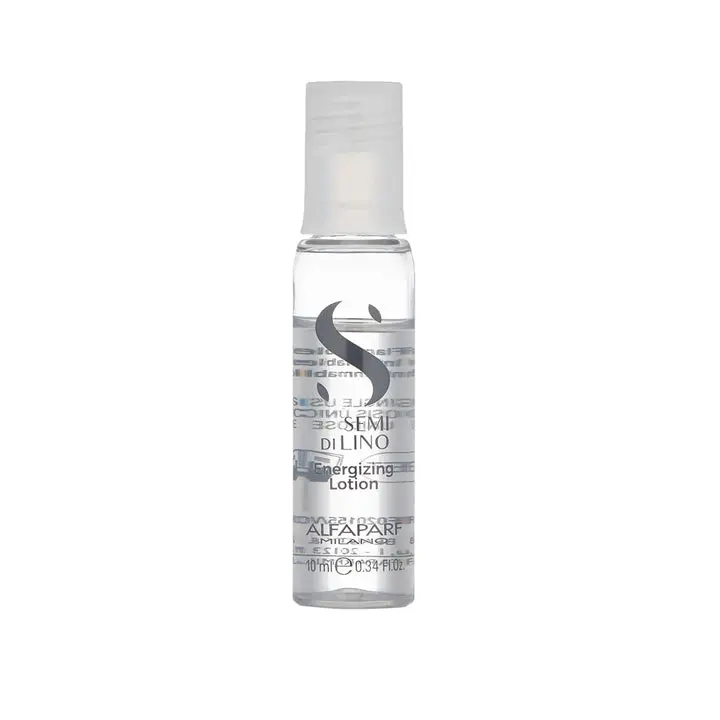 Alfaparf Semi Di Lino Intensive Energizing Liquid Haircare Lotion SINGLE Vial .44oz, UV-Protective Activating & Antihairfall Scalp Care Treatment, Formulated Scalp Care, Hair Protectant Scalp Care