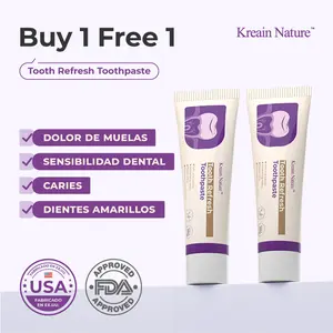【Buy 1 Get 1 Free】Kreain Nature 4 Oral Care Toothpaste, fresh breath, prevent tooth loss, natural ingredients, gentle care