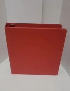 Office Depot 3-Ring Binder 2" Round Rings Red