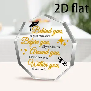 2026 graduation gift for her, inspiring desktop decoration, college graduation gift, female graduation decoration, 2026 graduation party decoration, acrylic shelf decoration, Acrylic Plaque Decor