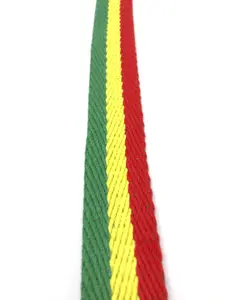 HEMP WEBBING RASTA PER YARD