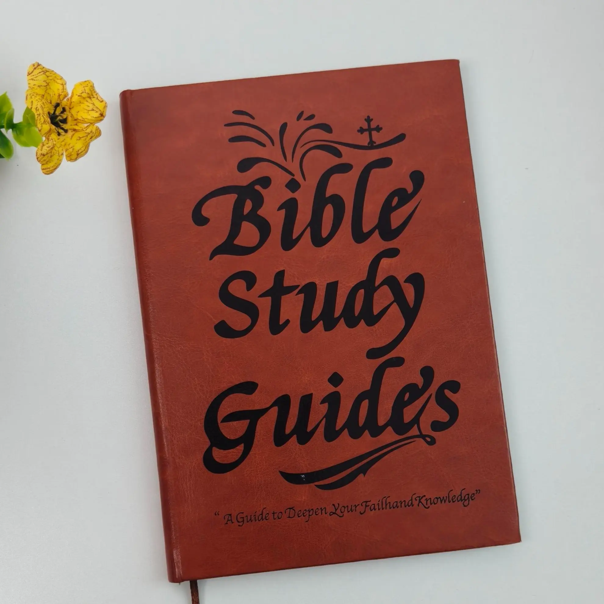 66-Page Bible Study Journal Daily Scripture & Prayer Reflection Notebook Year-Long Faith Building Guide Christian Gift for All Believers PU Leather Ultra-Portable Design Inspirational may chalkboard calendar