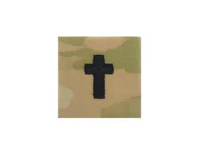 U.S. Army Chaplain Christian OCP 2X2 Sew-on badge