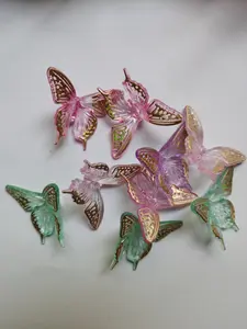 Acrylic DIY perforated irregular beads