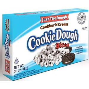 3x Cookie Dough Cookies 'n Cream Theater Box 3.1oz Cookies N Cream