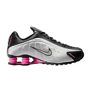 Nike Wmns Shox R4 'Black Metallic Silver Pinksicle'